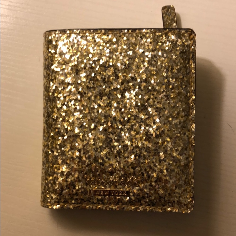 Kate spade gold wallet
